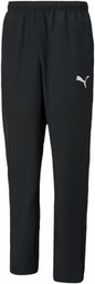 Puma Mężczyźni TeamRise Spodnie Dresowe, Puma Black-Puma White,