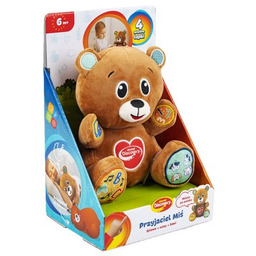 DUMEL Zabawka edukacyjna Językowa dla najmłodszych Przyjaciel Miś