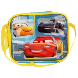 Torba termiczna z paskiem Cars żółty