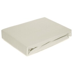 Design 91 Prześcieradło z mikrofibry 140x200 Soft kremowe