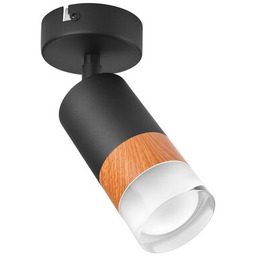 LAMKUR Kinkiet Aurora LM-1.151 Czarno-dębowy