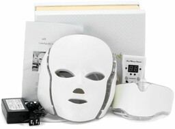Profesjonalna Maska LED 7 kolorów, twarz + szyja+