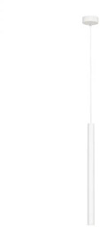 Lampa wisząca minimalistyczna ROLL 1 11164101 biała tubka