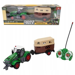 Askato Traktor z przyczepą do przewożenia koni R/c
