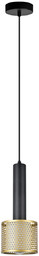 Lampa wisząca Amo złoto-czarna 1xE27 LP-0702/1P GD -