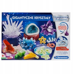 Naukowa Zabawa Gigantyczne Kryształy zestaw zabawa Kreatywna