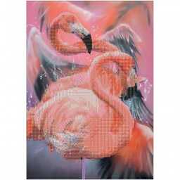 Mozaika diamentowa 5D KIT 30x40cm CENTRUM flaming 89632