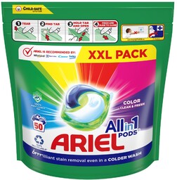 Ariel Kapsułki All-in-1 PODS, kapsułki do prania 50