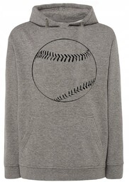 Bluza męska nadruk Baseball PIŁKA r.4XL