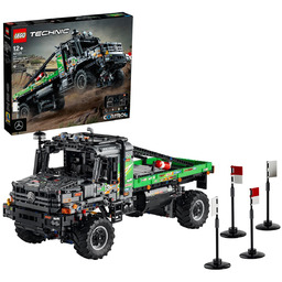 LEGO Technic, klocki, Ciężarówka Mercedes-Benz Zetros z napędem