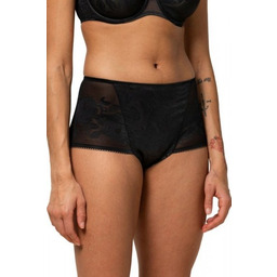 Figi damskie Triumph Wild Rose maxi czarne