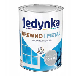 Farba Do Drewna I Metalu Jedynka Popielaty 2,5L