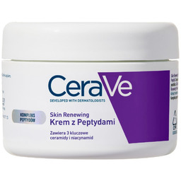 CeraVe Skin Renewing Krem z peptydami do twarzy,