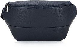 Męska torebka nerka minimalistyczna granatowa