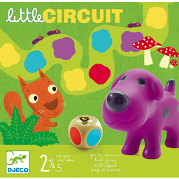 Djeco Little Ciruit Mały wyścig, gra planszowa