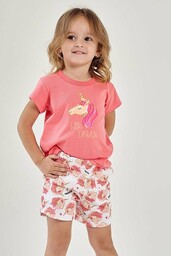 Dziewczęca piżama Mila różowa