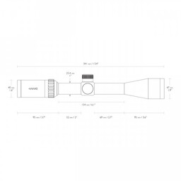 Hawke Optics Luneta celownicza Hawke Vantage 1" 4-12x40