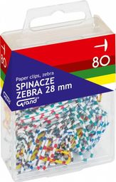 Spinacze ZEBRA 28 mm (80) - X00830