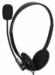 Gembird Słuchawki z mikrofonem MHS-123 Czarne (z regulacją