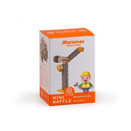 Marioinex, klocki konstrukcyjne Mini Waffle Budowniczy, zestaw średni