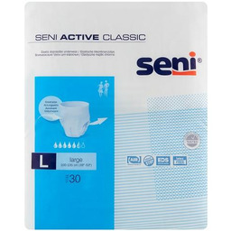 SENI ACTIVE CLASSIC L, 30szt. - Elastyczne majtki