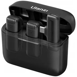 Ulanzi J12 USB-C Czarny Mikrofon krawatowy