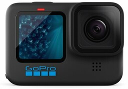 GOPRO Kamera sportowa HERO11 Black Zestaw akcesoriów GRATIS