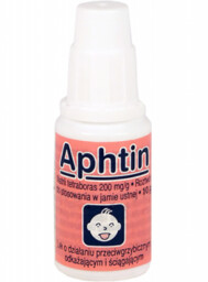 Aphtin płyn do stosowania w jamie ustnej 0,2