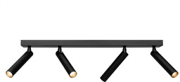 Lampa sufitowa czteropunktowa ROLL 4 50922402 czarna -