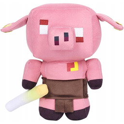 Pluszak maskotka przytulanka świnka z Minecraft 21cm