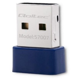 QOLTEC ADAPTER WI-FI BEZPRZEWODOWY STANDARD N BT 4.0