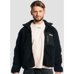 GymBeam Kurtka Sherpa Black