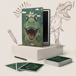 KidBook Tablet graficzny do rysowania dla dzieci Dino