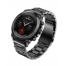 Smartwatch Garett Atom Czarny Męski Rozmowy Bt Powiadomienia