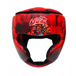 Octagon Kask Bokserski Dziecięcy Kids Legion Bull Red
