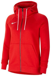 Bluza damska Nike Park 20 Hoodie czerwona CW6955