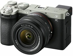 SONY Aparat bezlusterkowy Alpha A7C II (ILCE7CM2LS.CEC) Srebrny
