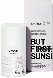 Veoli Botanica But First, Sunscreen SPF 50+ Szerokopasmowy,