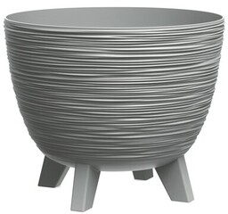PROSPERPLAST Doniczka Furu DFUR240-443U 5 L Szary