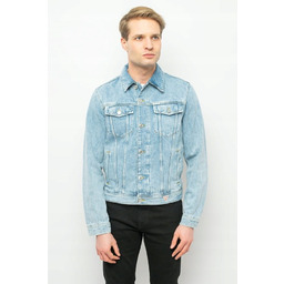 KURTKA JEANSOWA MĘSKA GUESS M3GXN1 D4Z62 NIEBIESKA -