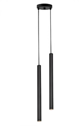 Lampa wisząca minimalistyczna ROLL 2 11178202 czarne tubki