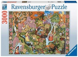 Ravensburger, puzzle, Znaki słońca, 3000 el.