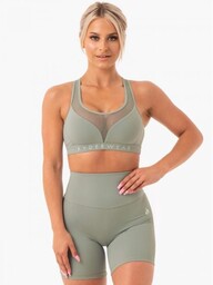 Ryderwear Biustonosz Sportowy Hype Mesh Oliwkowy
