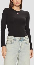 TOMMY JEANS Czarny longsleeve damski, Rozmiar S