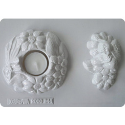 Świecznik, forma do odlewów gipsu