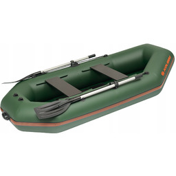Ponton Kolibri K-260TL z podłogą rolowaną pawężą listwą