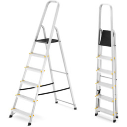 Drabina aluminiowa domowa jednostronna schodki do domu HIGHER