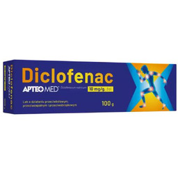 Diclofenac APTEO MED żel 10mg/g, 100g
