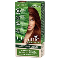 Joanna Naturia Organic Pielęgnująca farba do włosów kasztanowy