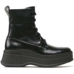 Botki Calvin Klein Pitched Combat HW0HW01599 Czarny